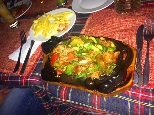 #dinner in Bishkek